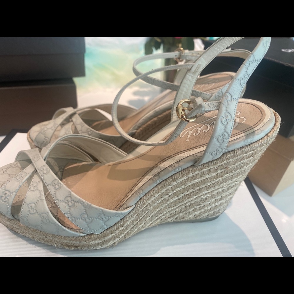 Gucci wedges size 38